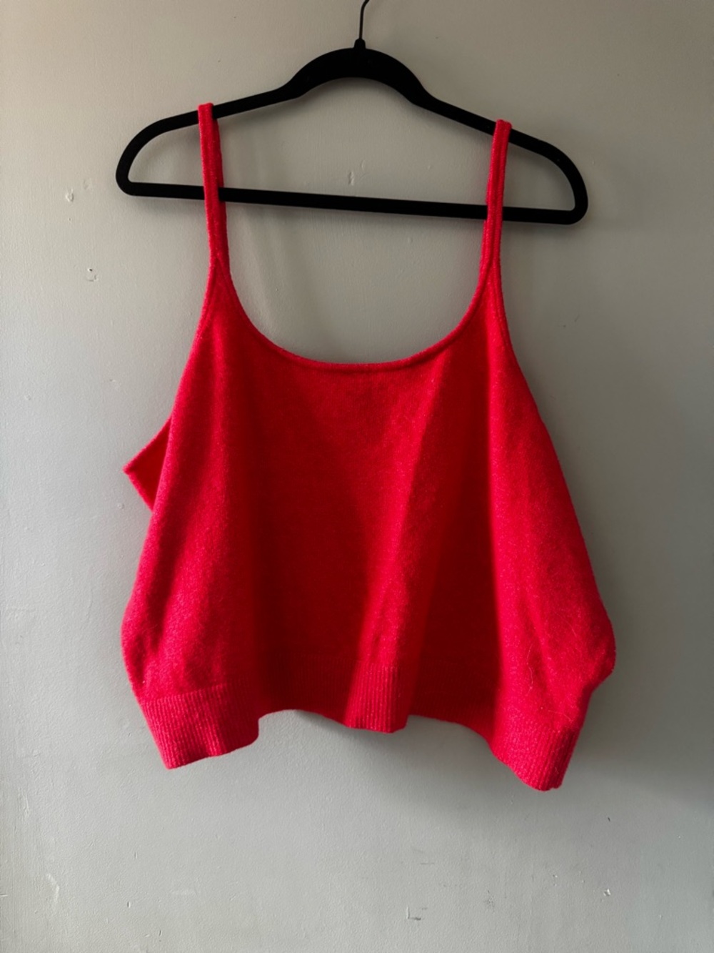 Old Navy Red Knit Camisole Tank Top